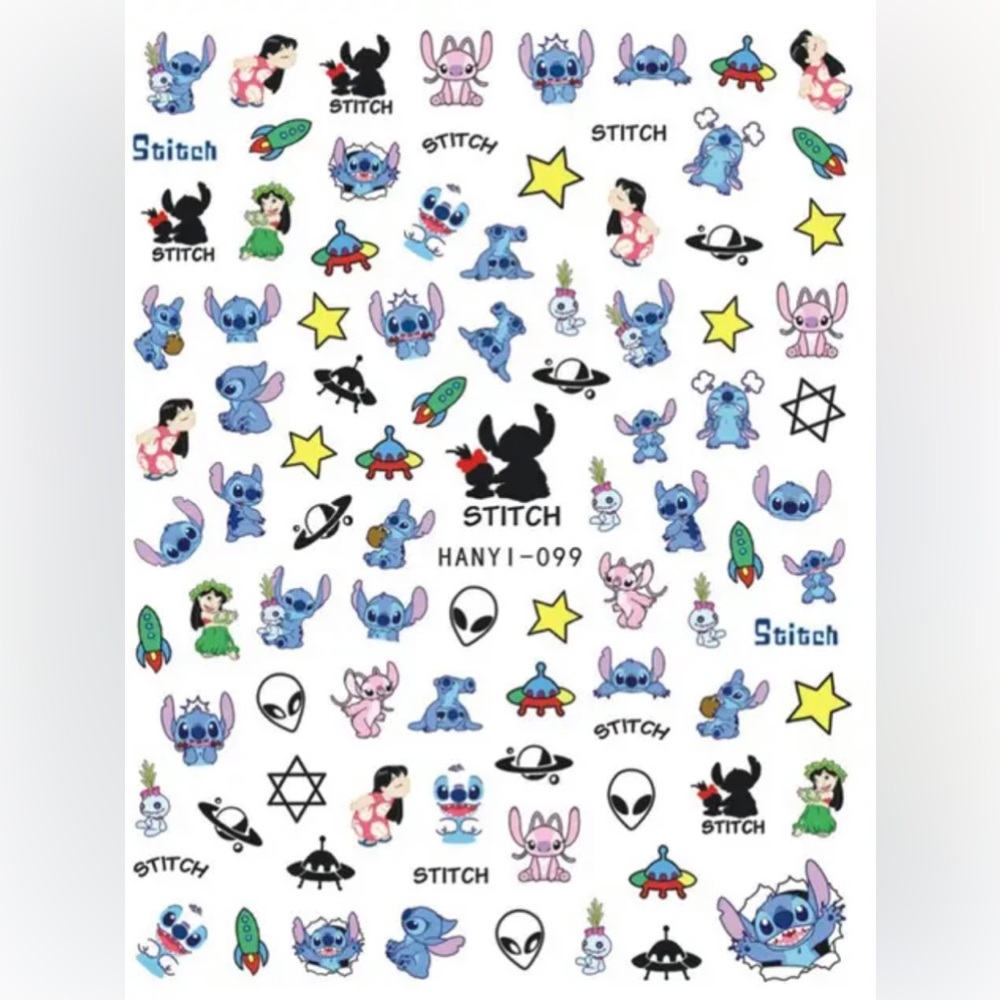 $1 NAIL STICKER SHEET. NEW. $1 WITH ANY $10 ORDER OR MORE